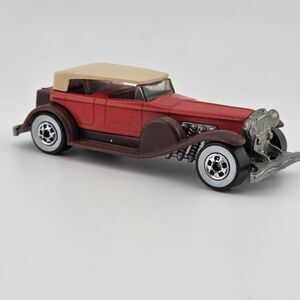 VINTAGE HOT WHEELS '31 DOOZIE Red WITH TAN ROOF- 1976